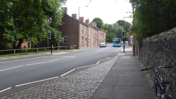 Puffin crossing on Sutton Street, Durham