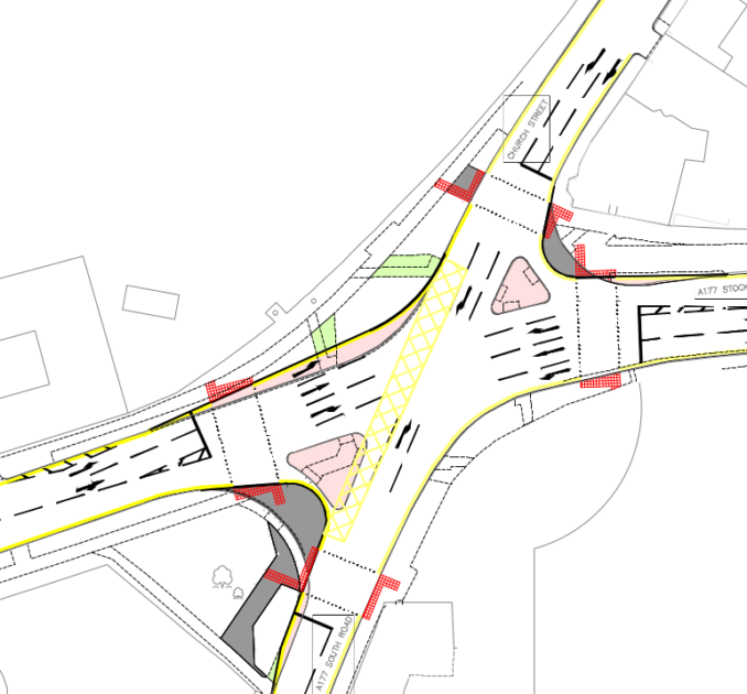Proposals to remodel Whitechurch junction